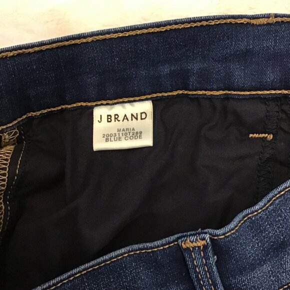 J Brand Women's Skinny Jeans - Dark Blue - Picture 9 of 12